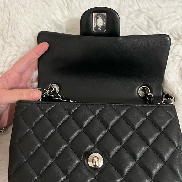 Chanel Mini Rectangular Silver Hardware - Picture 11 of 13